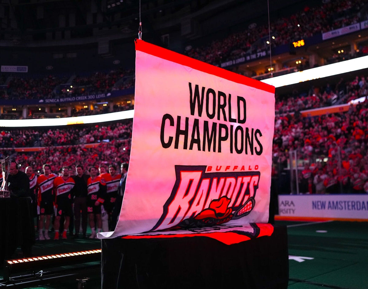 Bandits Championship Banner Raising Unsigned 11x14 Photo — TSE Buffalo