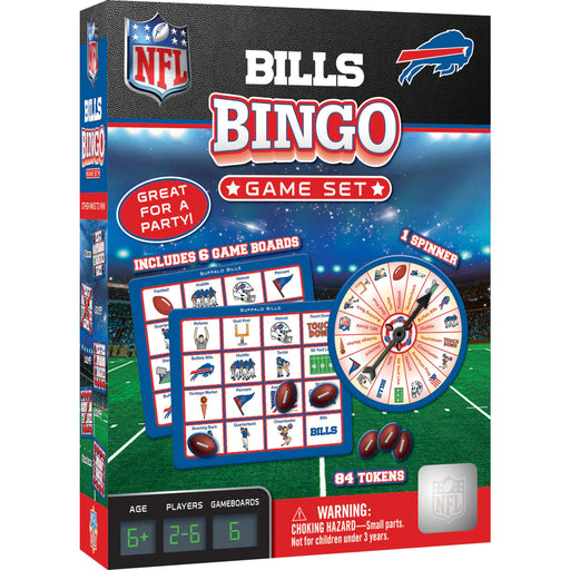 Buffalo Bills Bingo Game General Merchandise TSE Buffalo 