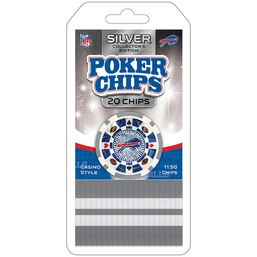 Buffalo Bills 20-Piece Poker Chips General Merchandise TSE Buffalo 