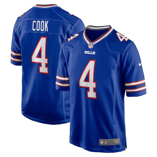 PRE-SALE: James Cook Signed Buffalo Bills Blue Nike Game Player Jersey PRE-SALE TSE Buffalo 