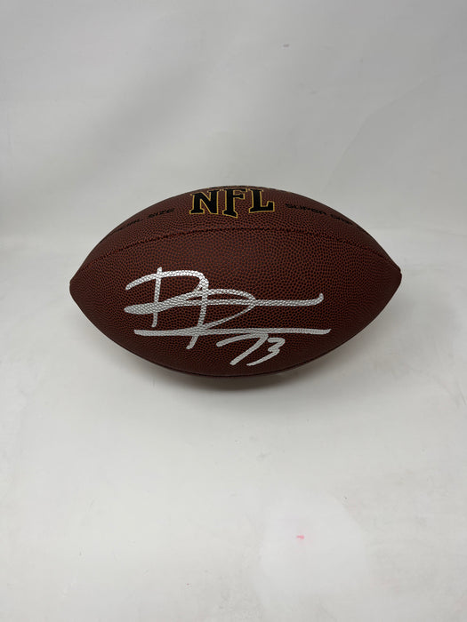 Dion Dawkins Signed Buffalo Bills Wilson Replica Football