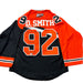 Dhane Smith Signed Buffalo Bandits ProJoy Jersey with 2023 and 2024 NLL Champs Signed Jerseys TSE Buffalo 