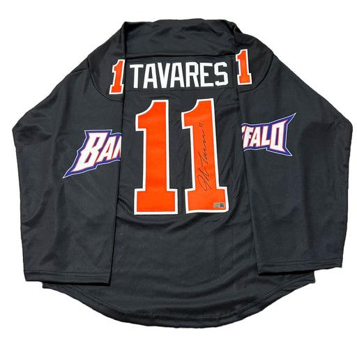 John Tavares Signed Buffalo Bandits Throwback ProJoy Jersey Signed Jerseys TSE Buffalo 