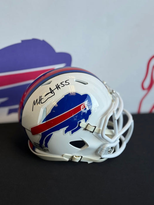 Facebook Auction: Michael Hoecht Signed Buffalo Bills 2021 Speed Mini Helmet