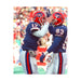 PRE-SALE: Jim Kelly / Andre Red Signed Celebration in Red Helmets Photo PRE-SALE TSE Buffalo 