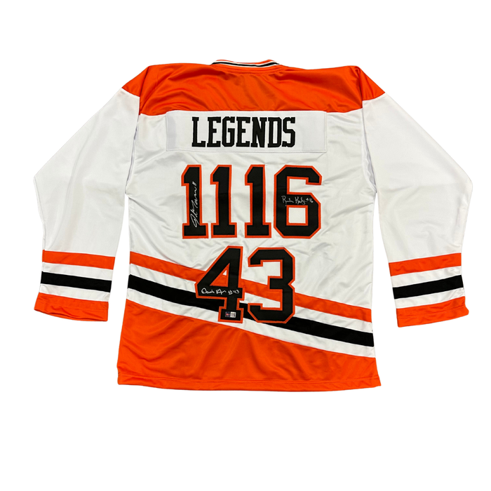 Signed Pro-Style Legends White Lacrosse Jersey