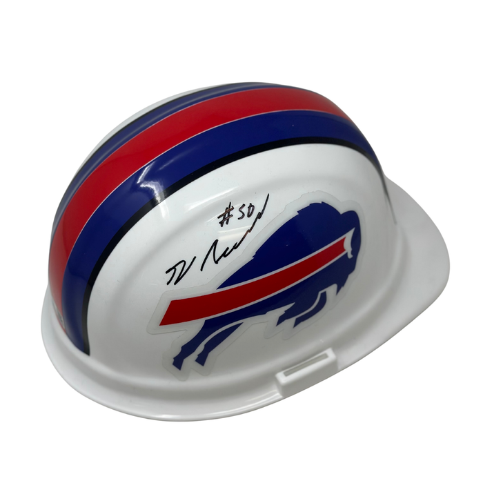 Greg Rousseau Signed Buffalo Bills Hard Hat