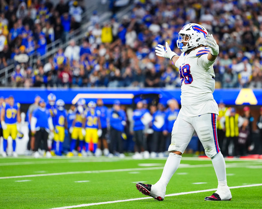 PRE-SALE: TJ Sanders Signed Arms Out Celebration Photo