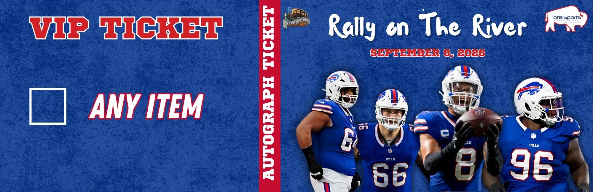 VIP AUTOGRAPH TICKET: Get Any Item of Yours Signed in Person by Terrel Bernard, Connor McGovern, Deone Walker and O'Cyrus Torrence