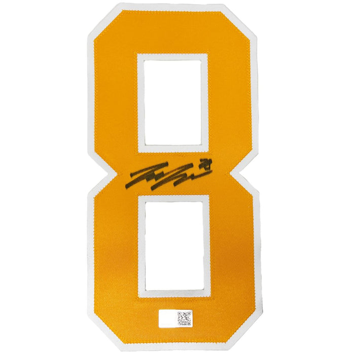 Zemgus Girgensons Signed Yellow Authentic #8 CLEARANCE TSE Buffalo 