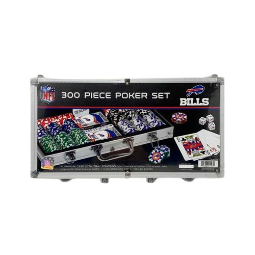 Buffalo Bills 300 Piece Poker Set General Merchandise TSE Buffalo 