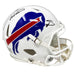 Josh Allen and Stefon Diggs Dual Signed Buffalo Bills Full Size Authentic 2021 Speed Helmet Signed Full Size Helmets TSE Buffalo 