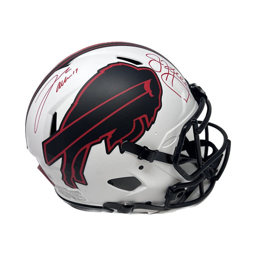 Jim Kelly Signed Buffalo Bills Speed Lunar NFL Mini Helmet