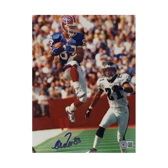 PRE-SALE: Andre Reed Signed Leap Vs. Eagles Photo PRE-SALE TSE Buffalo 