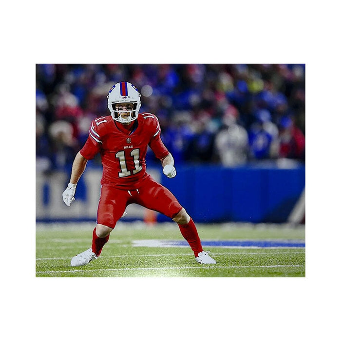 Cole Beasley Ready in Red UNSIGNED Photo Unsigned Photos TSE Buffalo 