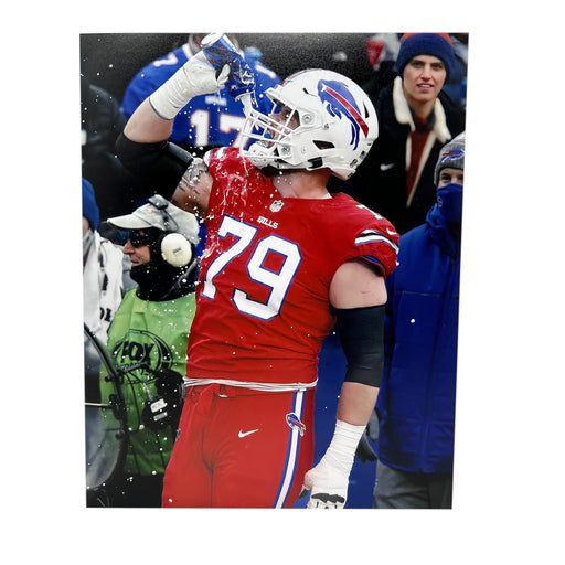 Spencer Brown Chugging a Beer Unsigned 8x10 Photo Unsigned Photos TSE Buffalo 