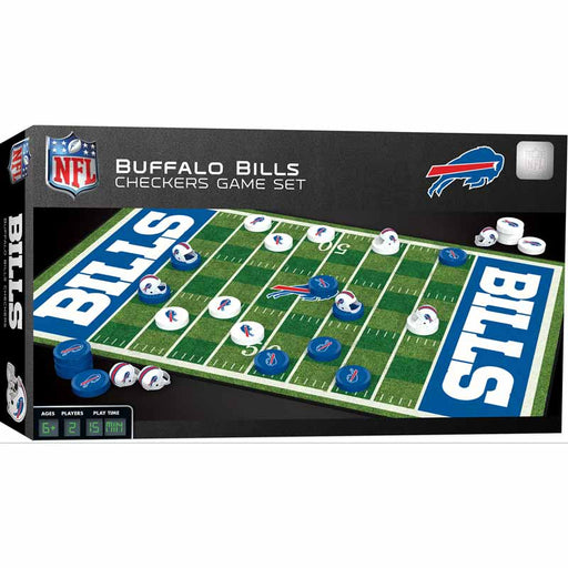 Buffalo Bills Checkers Board Game General Merchandise TSE Buffalo 