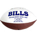 PRE-SALE: Triplets (Kelly, Thomas, Reed) Signed Buffalo Bills White Logo Football PRE-SALE TSE Buffalo 