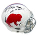Fred Jackson Signed Buffalo Bills Full Size Standing Buffalo Replica Helmet with Let's Go Buffalo Signed Full Size Helmets TSE Buffalo 