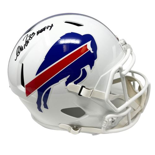 Andre Reed Signed Buffalo Bills 2021 Full Size Replica Speed Helmet with HOF 14 Signed Helmets TSE Buffalo 