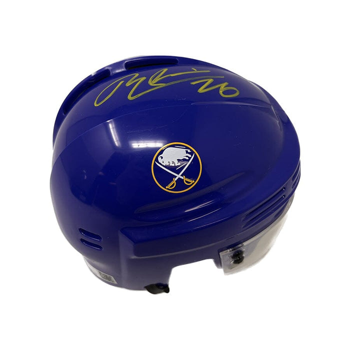Rasmus Dahlin Signed Buffalo Sabres Blue Mini Helmet Signed Hockey Helmet TSE Buffalo 