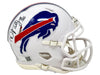 Darryl Talley Signed Buffalo Bills 2021 Speed Mini Helmet Signed Mini Helmets TSE Buffalo 