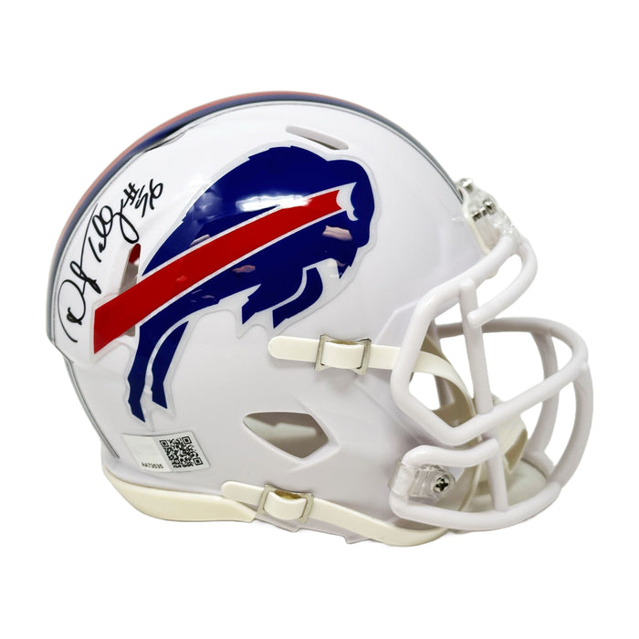 Darryl Talley Signed Buffalo Bills 2021 Speed Mini Helmet Signed Mini Helmets TSE Buffalo 