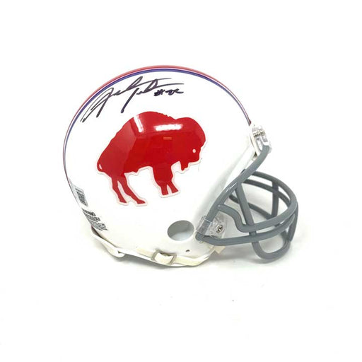 Fred Jackson Signed Buffalo Bills Standing Buffalo Mini Helmet Signed Mini Helmets TSE Buffalo 
