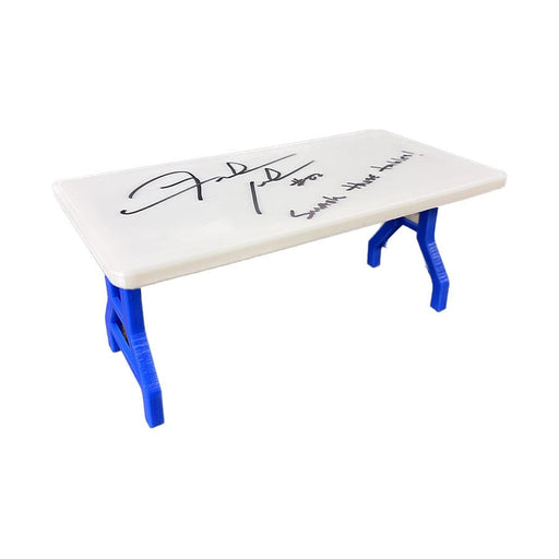 Fred Jackson Mini-Table with "Smash Those Tables" Signed Mini Table TSE Buffalo 