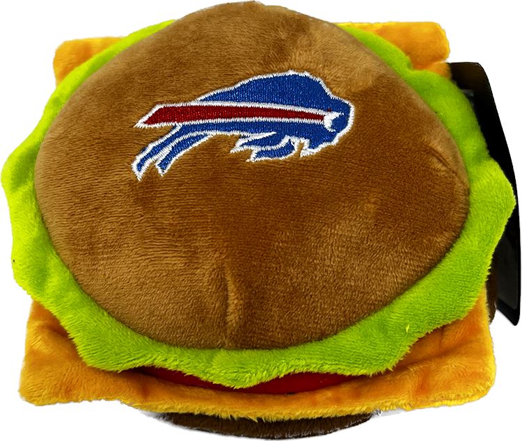 Buffalo Bills Hamburger Dog Toy General Merchandise TSE Buffalo 