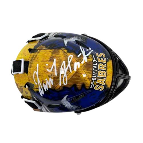 Dominik Hasek Signed Sabres Goalie Mini Helmet Signed Hockey Mini Helmet TSE Buffalo 