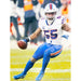 Jerry Hughes Running with Ball Unsigned Licensed 8x10 Photo Unsigned Photos TSE Buffalo 