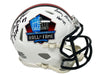 Joe DeLamielleure and Billy Shaw Dual Signed Speed Hall of Fame Mini Helmet Signed Mini Helmets TSE Buffalo 