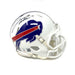 Josh Allen Autographed Buffalo Bills 2021 Speed Mini Helmet Signed Mini Helmets TSE Buffalo 