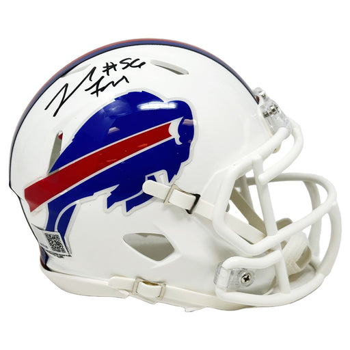 Leonard Floyd Signed Buffalo Bills 2021 Speed Mini Helmet Signed Mini Helmets TSE Buffalo 