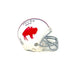 Marv Levy Signed Buffalo Bills Classic Standing Buffalo Mini Helmet with HOF '01 Signed Mini Helmets TSE Buffalo 