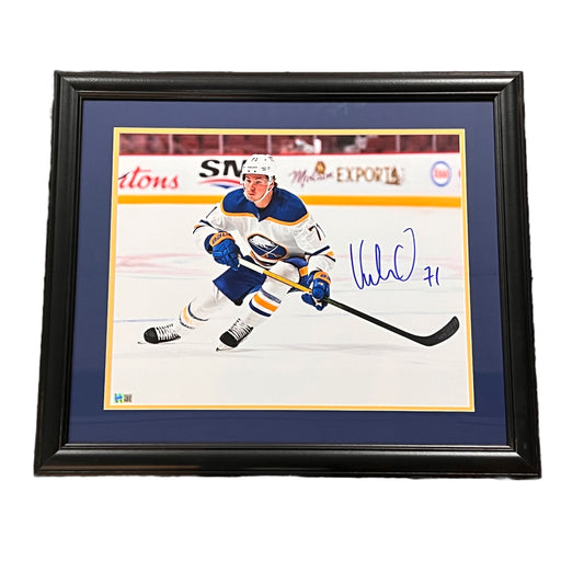 Victor Olofsson Signed Stopping In White 16x20 Photo- Professionally Framed Signed Photos TSE Framed 