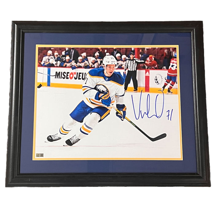 Victor Olofsson Skating In White Signed 16x20 Photo- Professionally Framed Signed Photos TSE Framed 
