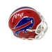Justin Shorter Signed Buffalo Bills Red TB Speed Mini Helmet Signed Mini Helmets TSE Buffalo 