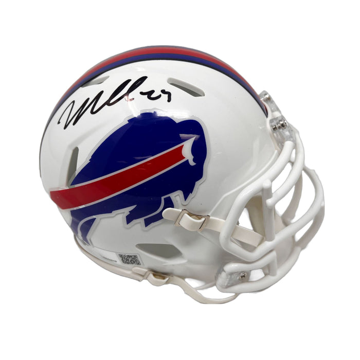 Micah Hyde Signed Buffalo Bills 2021 Speed Mini Helmet Signed Mini Helmets TSE Buffalo 