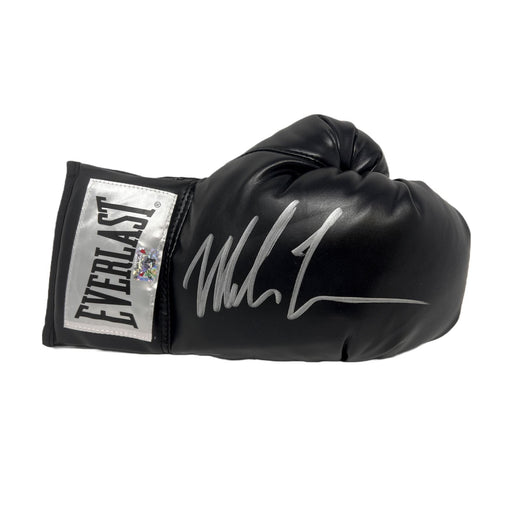 Mike Tyson Signed Everlast Boxing Glove TSE Buffalo BLACK 