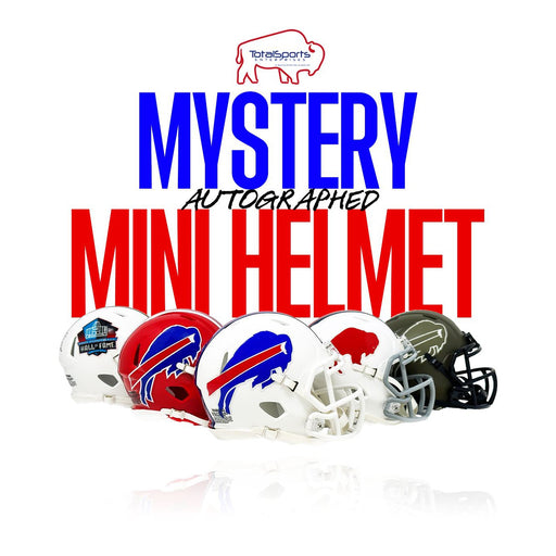 TSE Buffalo Autographed Mystery Mini Helmet PRE-SALE TSE Buffalo 