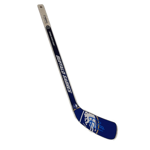 JJ Peterka Signed Buffalo Sabres Logo Mini Hockey Stick Signed Hockey Mini Stick TSE Buffalo 