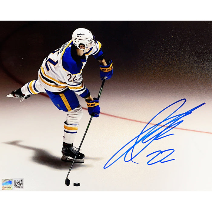 Jack Quinn Spotlight Signed 11x14 Photo Signed Hockey Photo TSE Buffalo 
