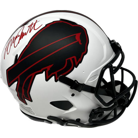 Bruce Smith Signed Buffalo Bills Lunar Eclipse Full Size Authentic Helmet Signed Full Size Helmets TSE Buffalo 