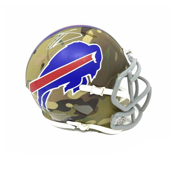 Stefon Diggs Signed Buffalo Bills CAMO Full Size Replica Helmet — TSE  Buffalo
