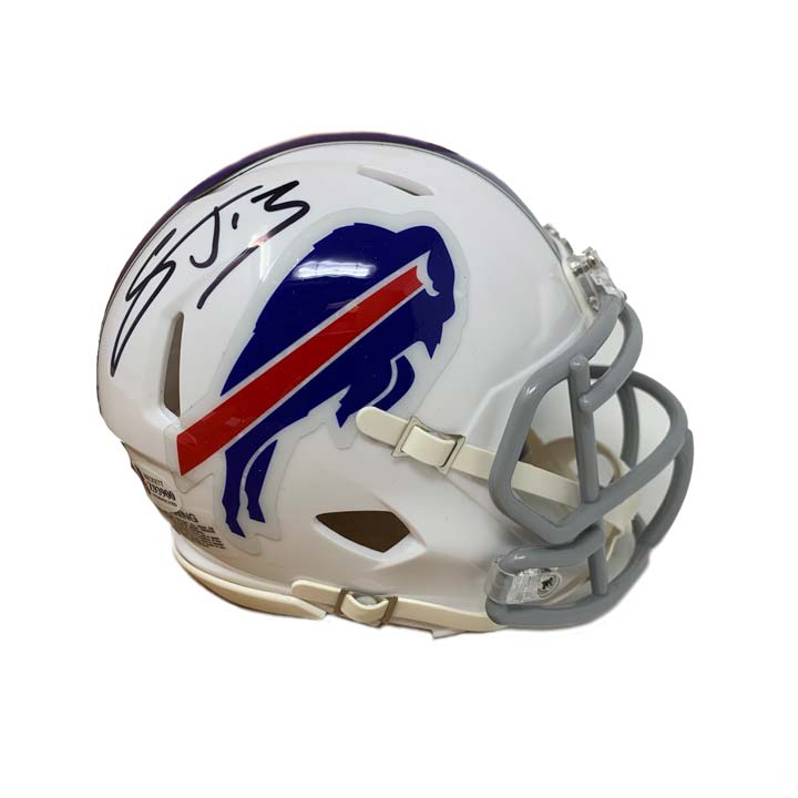 Stevie Johnson Autographed Mini Helmets