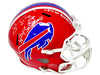 Stevie Johnson Signed Buffalo Bills Full Size Red TB Speed Replica Helmet with Why So Serious and Let's Go Buffalo ! Signed Mini Helmets TSE Buffalo 