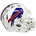 Tyler Bass Signed Buffalo Bills Full Size 2021 Speed Replica Helmet with Kick Bass Signed Full Size Helmets TSE Buffalo 