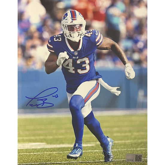 Stefon Diggs Signed Buffalo Blue Football Jersey (Beckett) — RSA